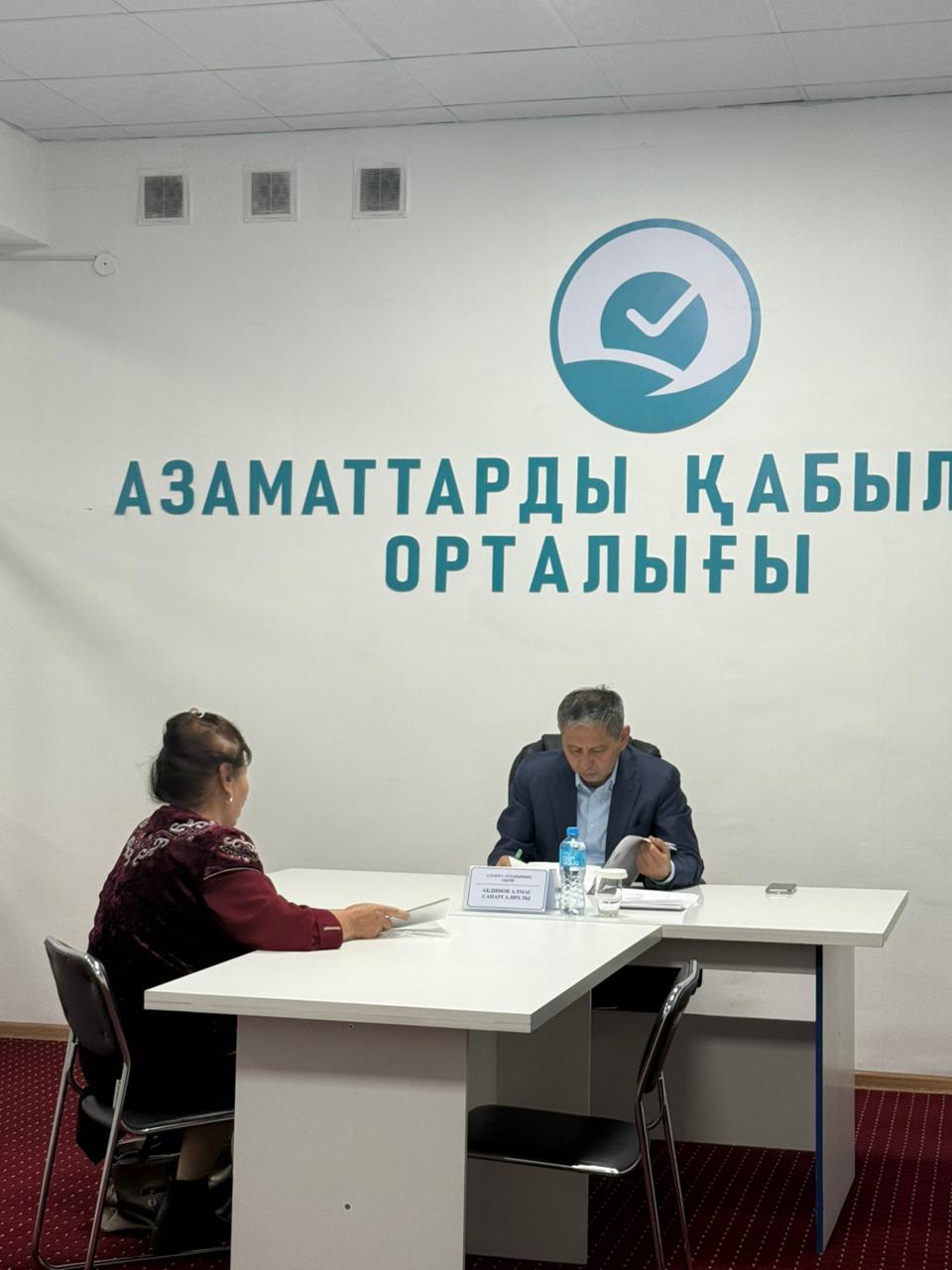 Аудан әкімінің жеке қабылдауы өтті
