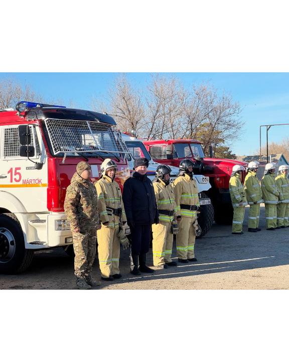 ❄️ В Мартукском районе прошли командно-штабные учения «ҚЫС–2025»