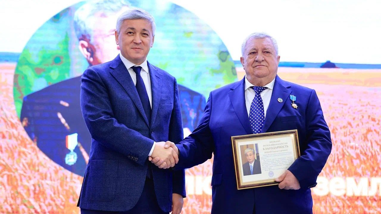 В Карагандинской области поздравили с юбилеем Героя труда Казахстана Георгия Прокопа