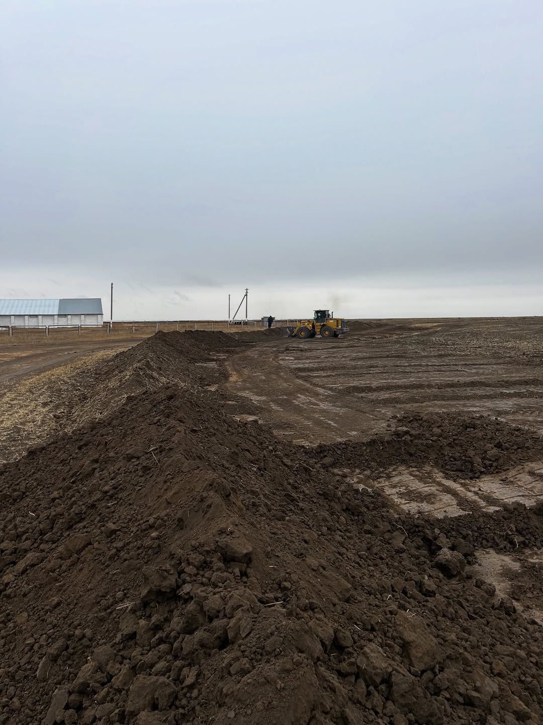 Красная Поляна ауылындағы су тасқынына қарсы жұмыстар