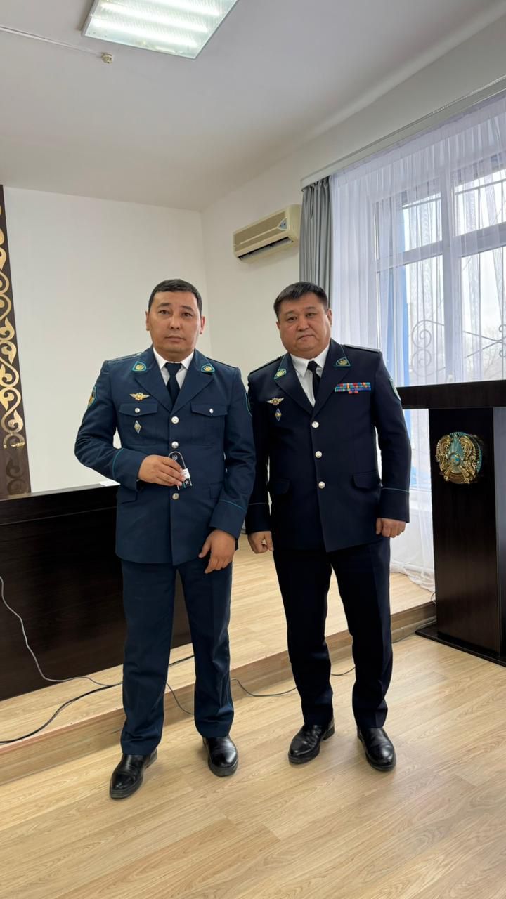 В Департаменте уголовно-исполнительной системы по Актюбинской области состоялось собрание