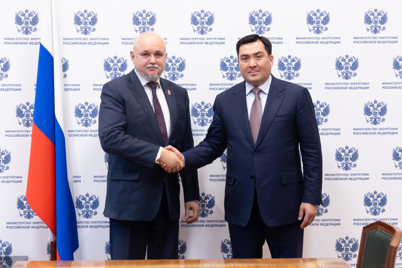 Ерлан Ақкенженов Ресейдің Энергетика министрі Сергей Цивилевпен кездесті