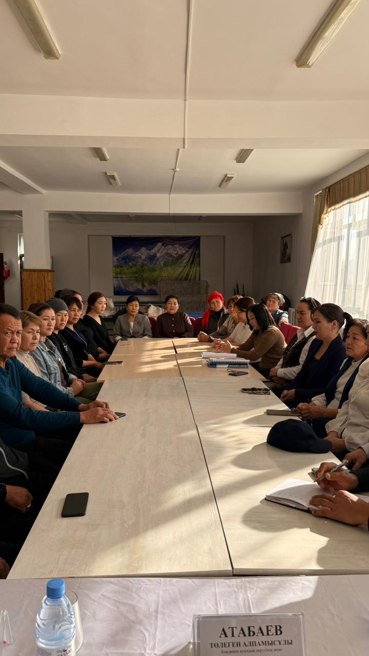 Округте А.Байтұрсынов орта мектебінің басшылығымен, мектептегі "Даналық мектебі" клубы аясында құрылған ұйымдардың төрағаларымен, ата-ана комитеттерімен кеңес өткізілді.