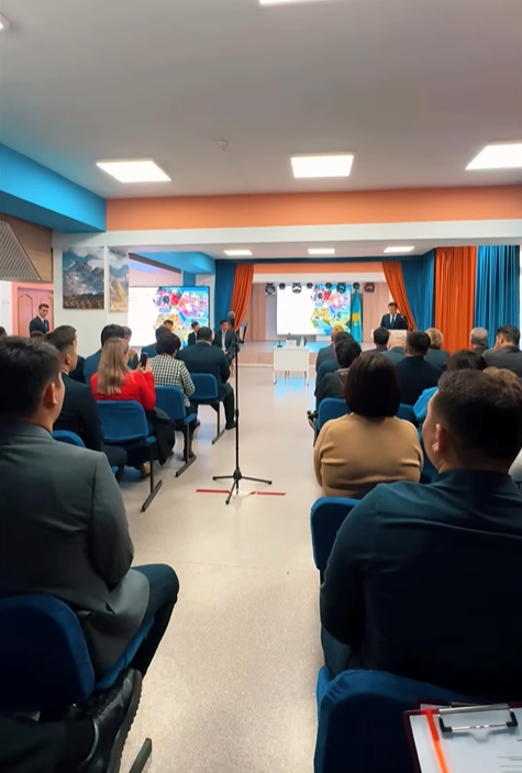 Отчетная встреча с жителями Алмалинского района