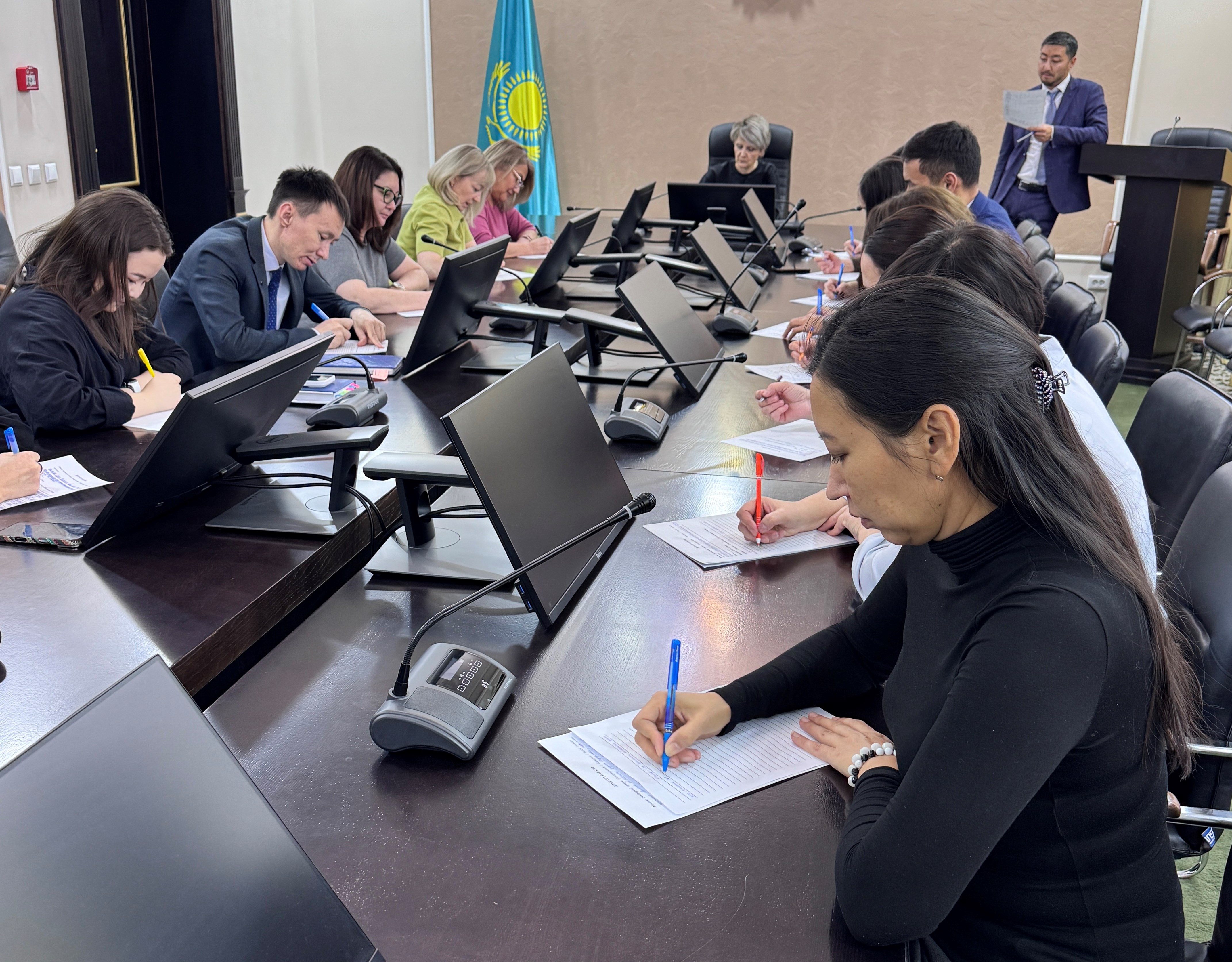 Ақмола облысының қаржы басқармасы «Ұлттық диктант» жобасына қатысты