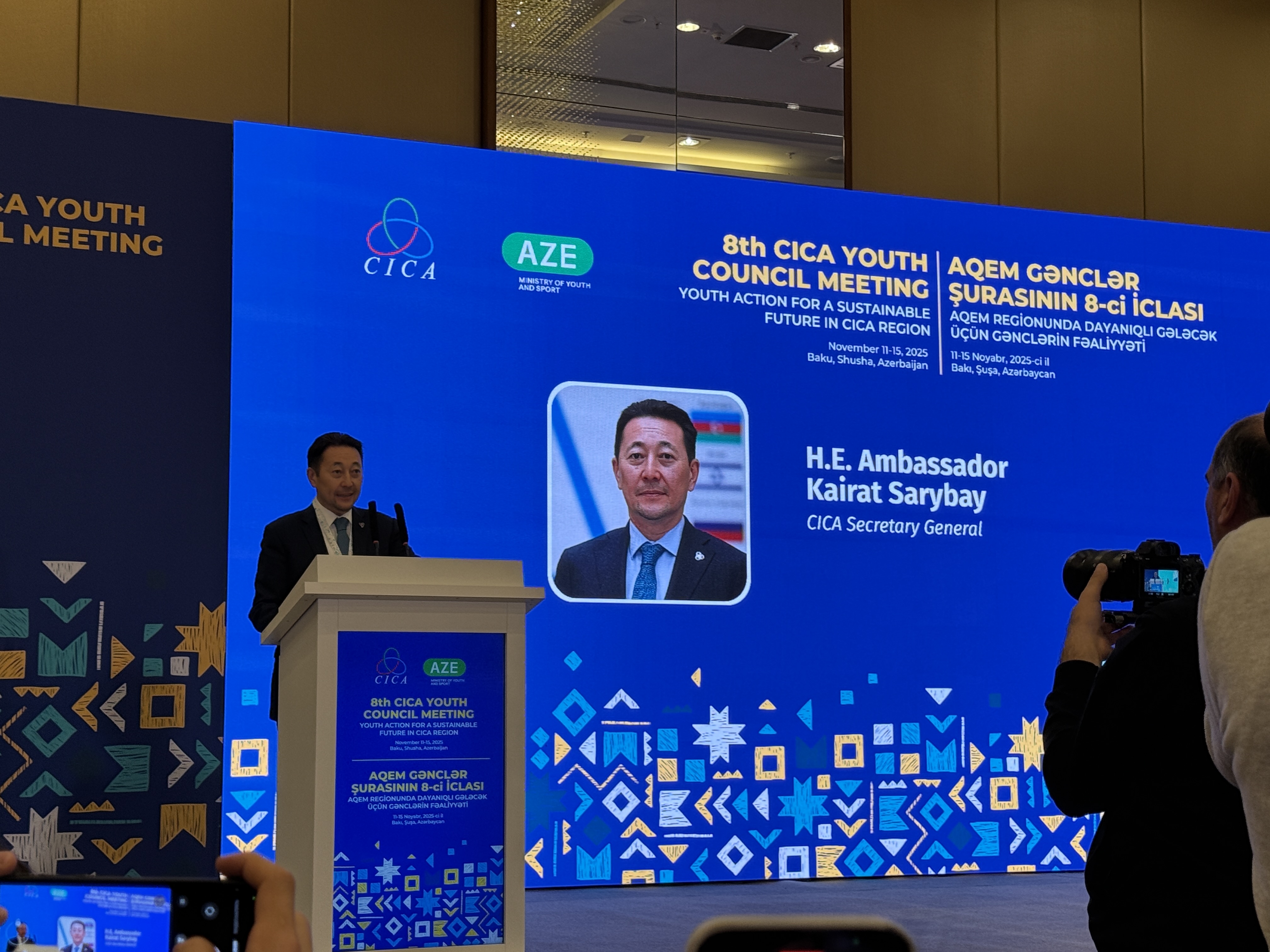 Қазақстандық делегация АӨСШК-ға қатысушы елдер Жастар кеңесінің VIII отырысына қатысты