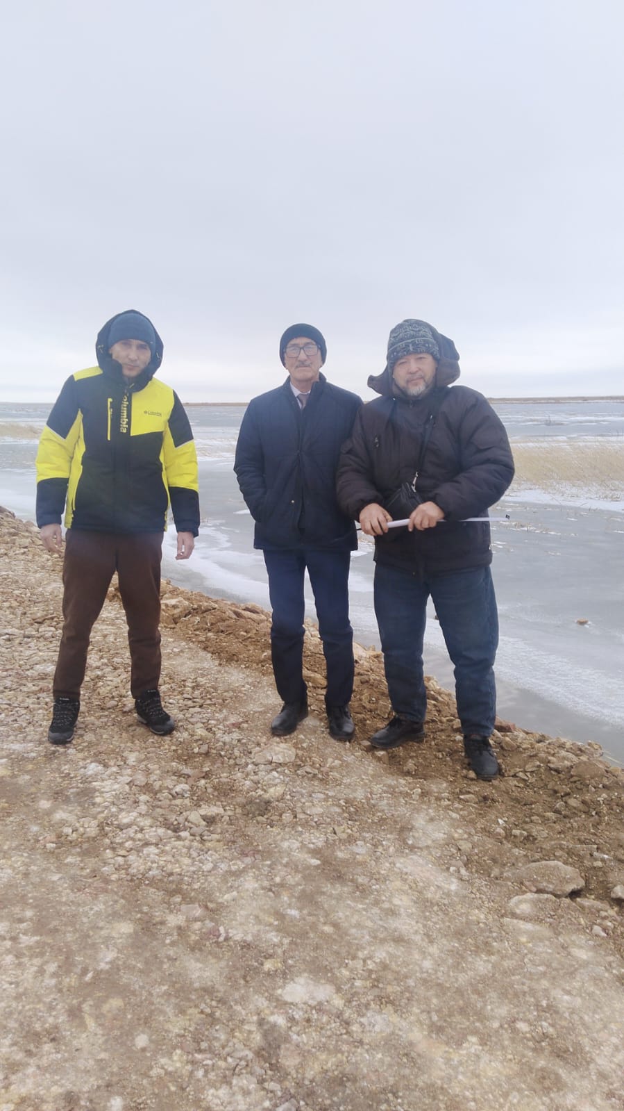 Аварийный участок автодороги местного значения Буревестник – Полтавское Егиндыкольского района