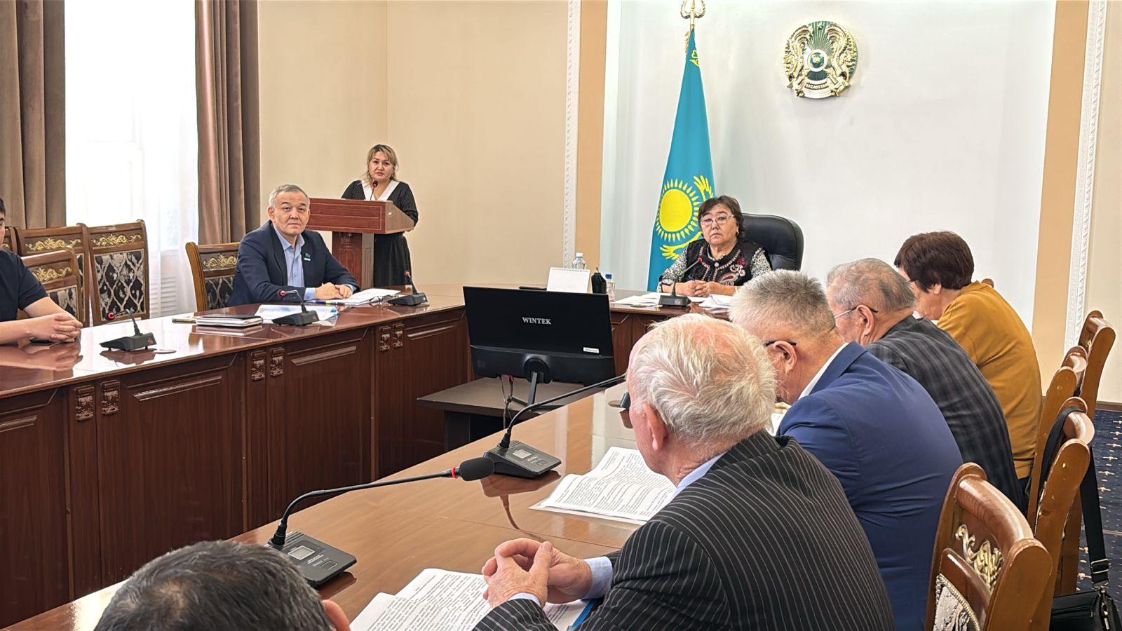 Аудандық қоғамдық кеңестің жоспарлы отырысы өтті