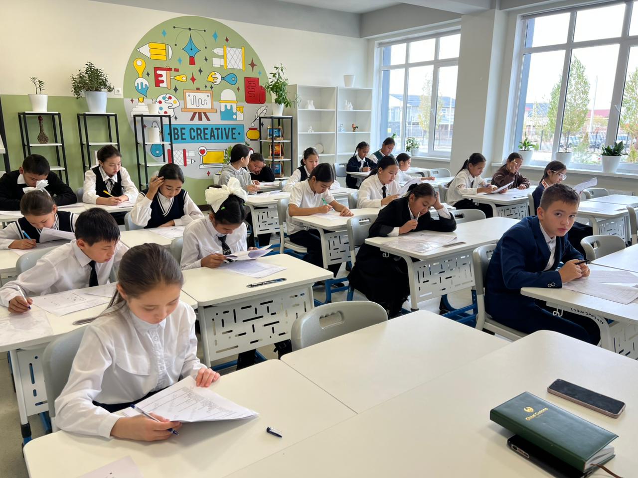 13 ноября 2025 года проходит районный этап республиканской предметной олимпиады среди учащихся 5–6 классов.