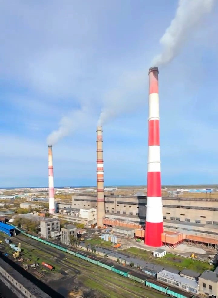 Петропавл ЖЭО-2 жаңа түтін мұржасымен жылыту маусымын бастады