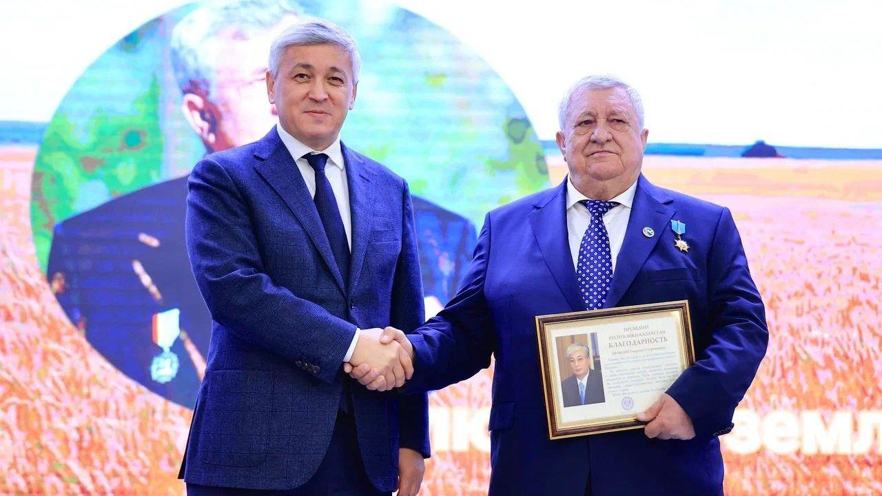 В Карагандинской области поздравили с юбилеем Героя труда Казахстана Георгия Прокопа