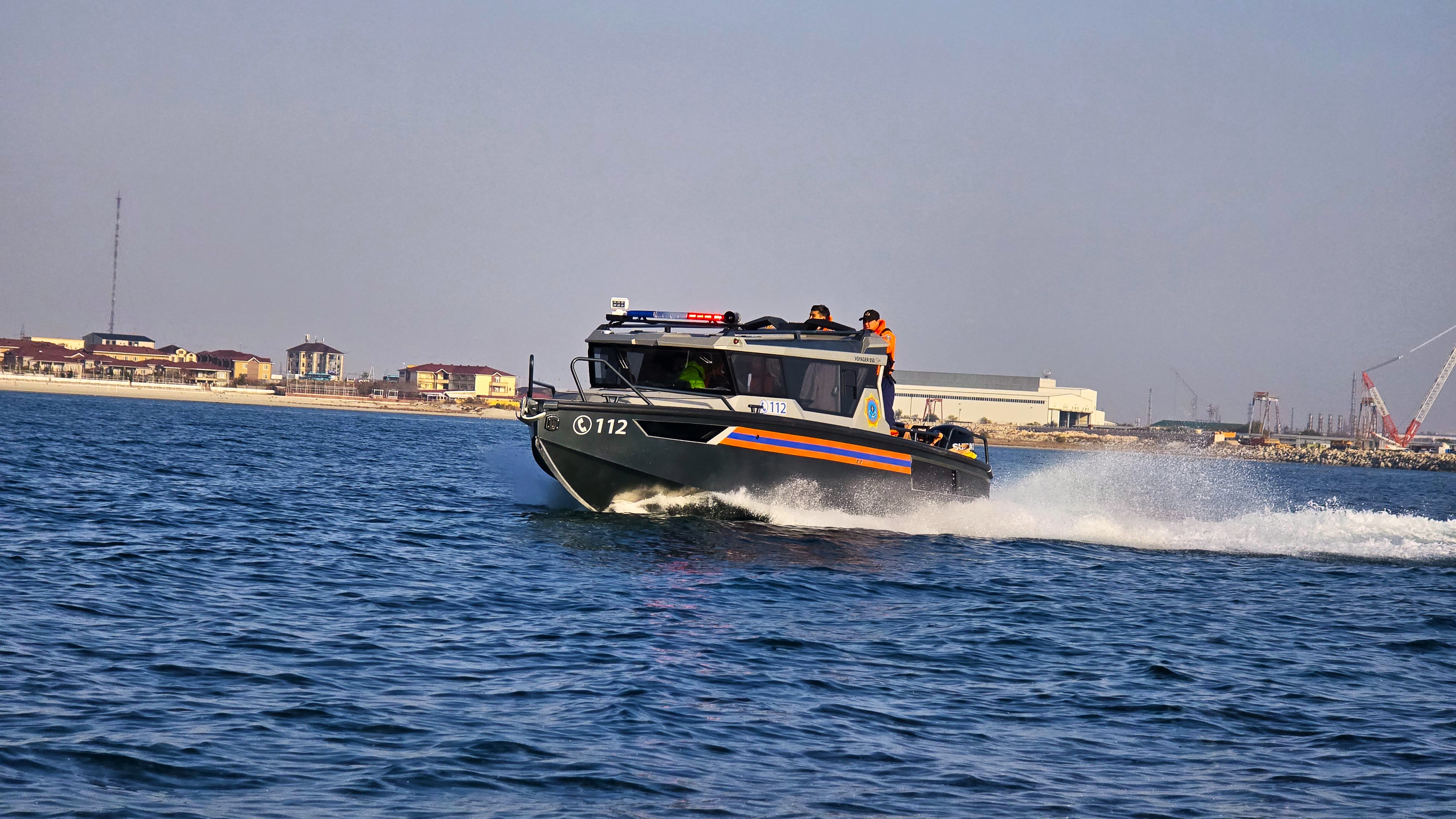 Маңғыстауға ТЖМ-нан жаңа құтқару катері жеткізілді!