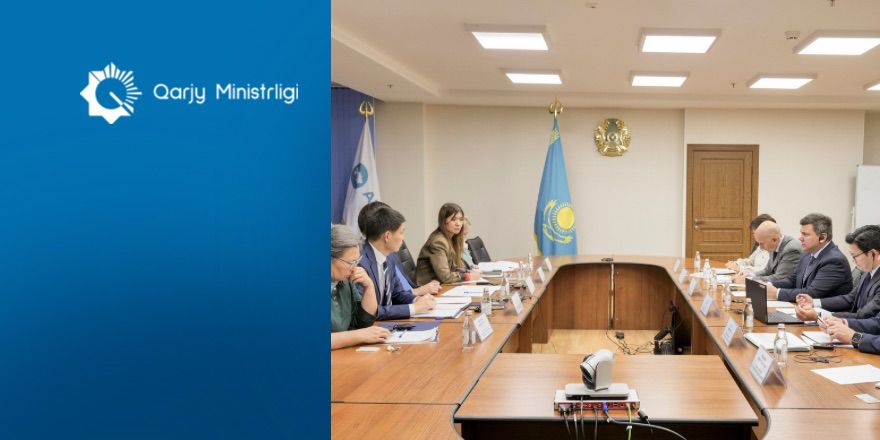 Vice Minister of Finance Dauren Kengbeil met met with the new Head of the International Monetary Fund (IMF) Mission