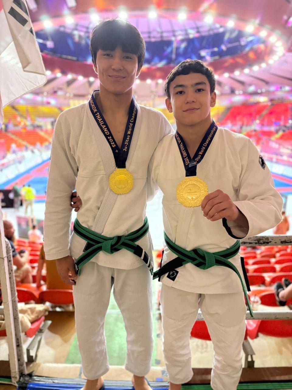 Астаналық джиу-джитсу шеберлері әлем чемпионы атанды