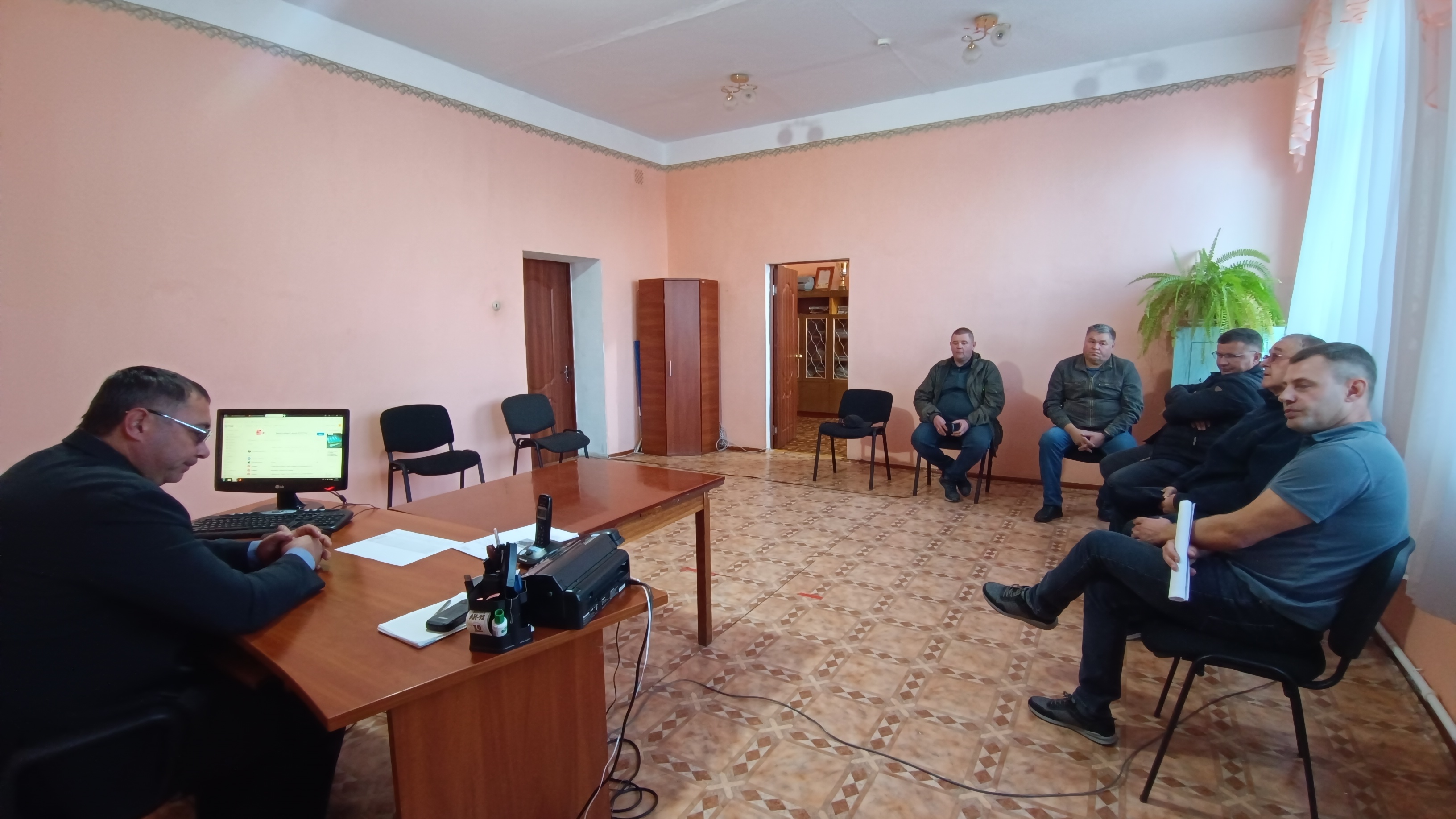 Ауылдық округ активімен кездесу