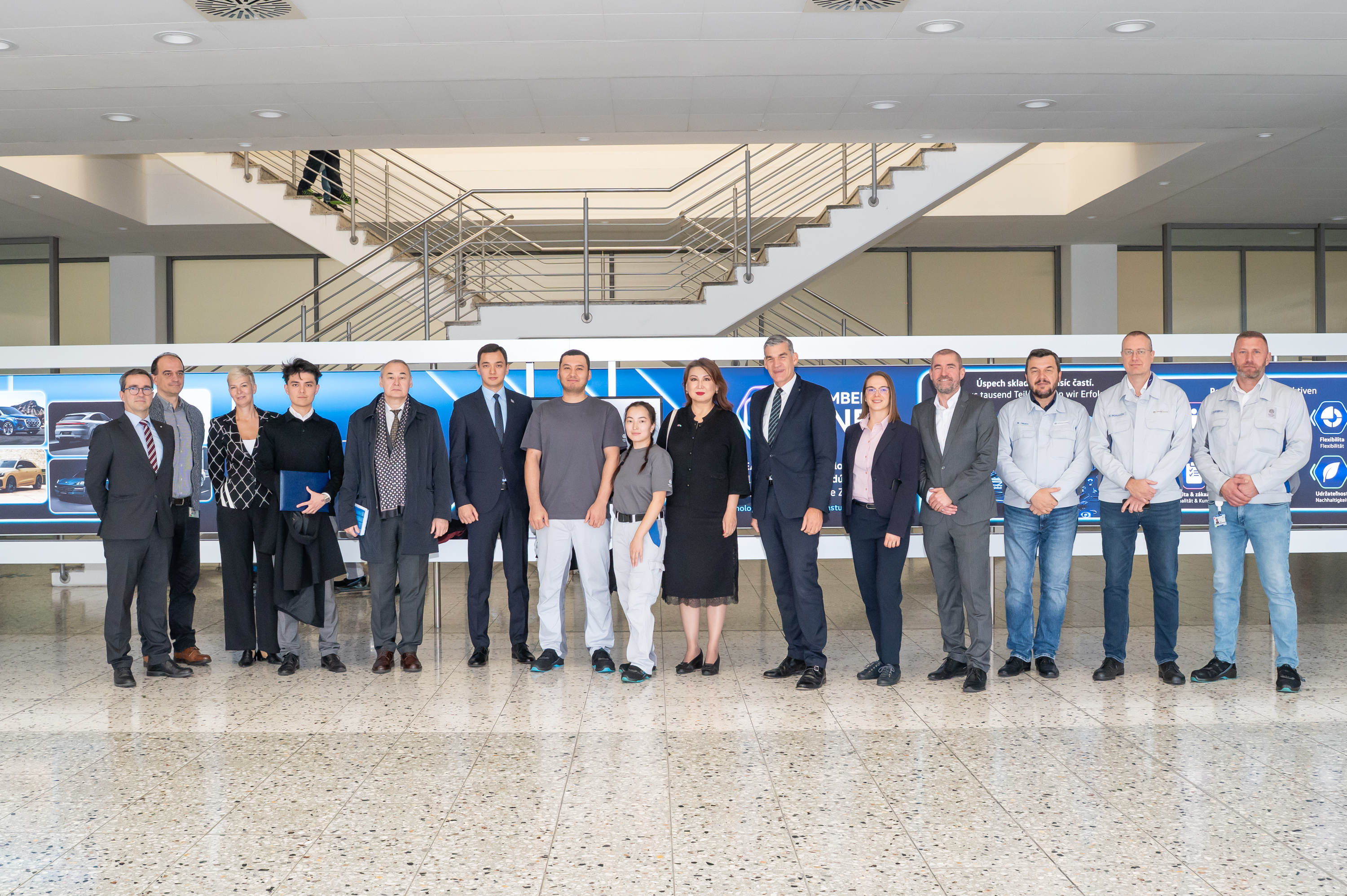Ambassador of Kazakhstan Visits “Volkswagen Slovakia” Plant