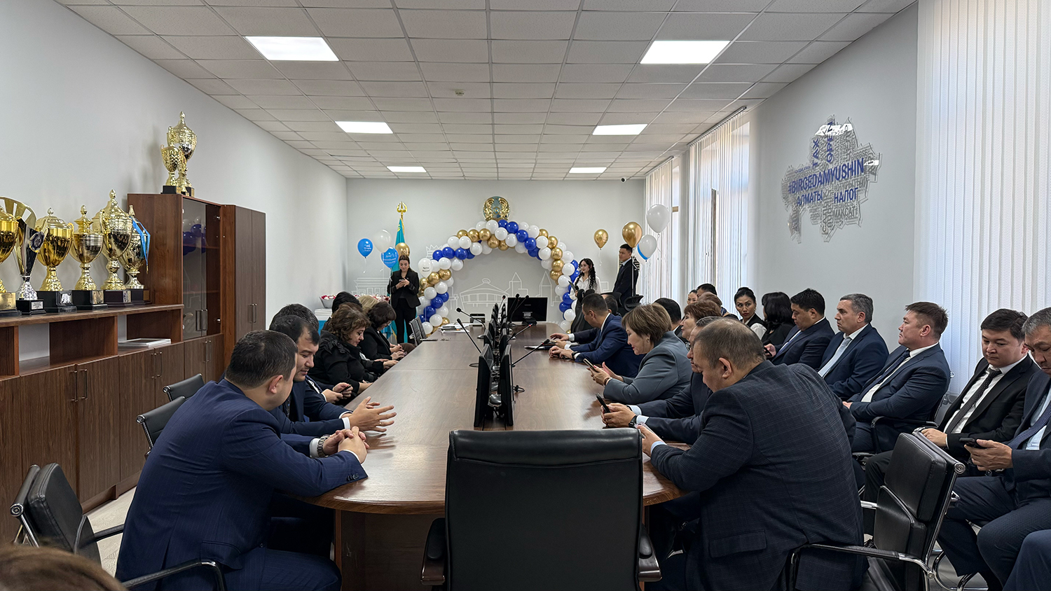 Департаментте Ұлттық валюта күніне арналған салтанатты шара өтті