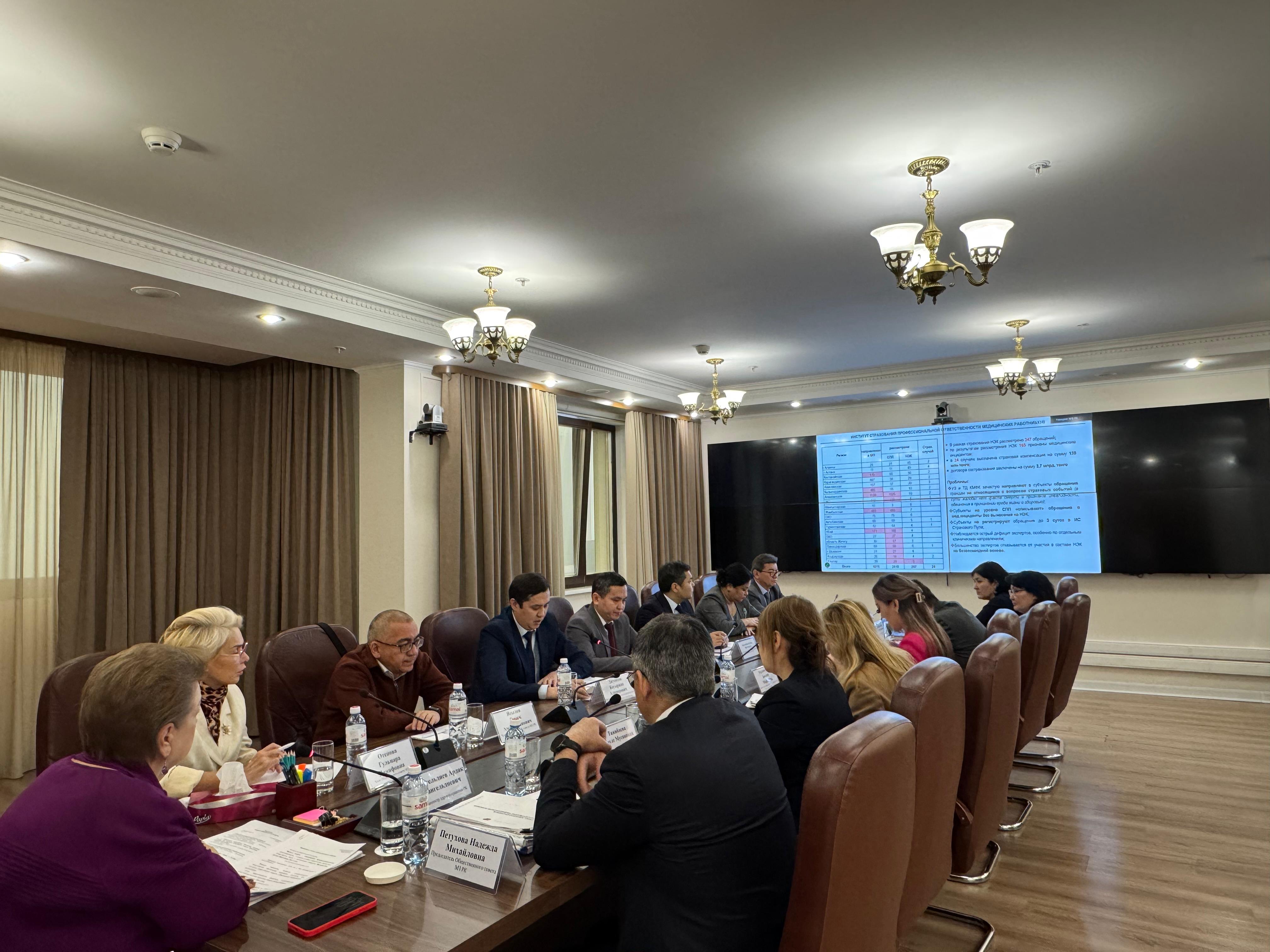 АКТУАЛЬНЫЕ ВОПРОСЫ ЗДРАВООХРАНЕНИЯ ОБСУДИЛИ НА ЗАСЕДАНИИ ОБЩЕСТВЕННОГО СОВЕТА МИНЗДРАВА