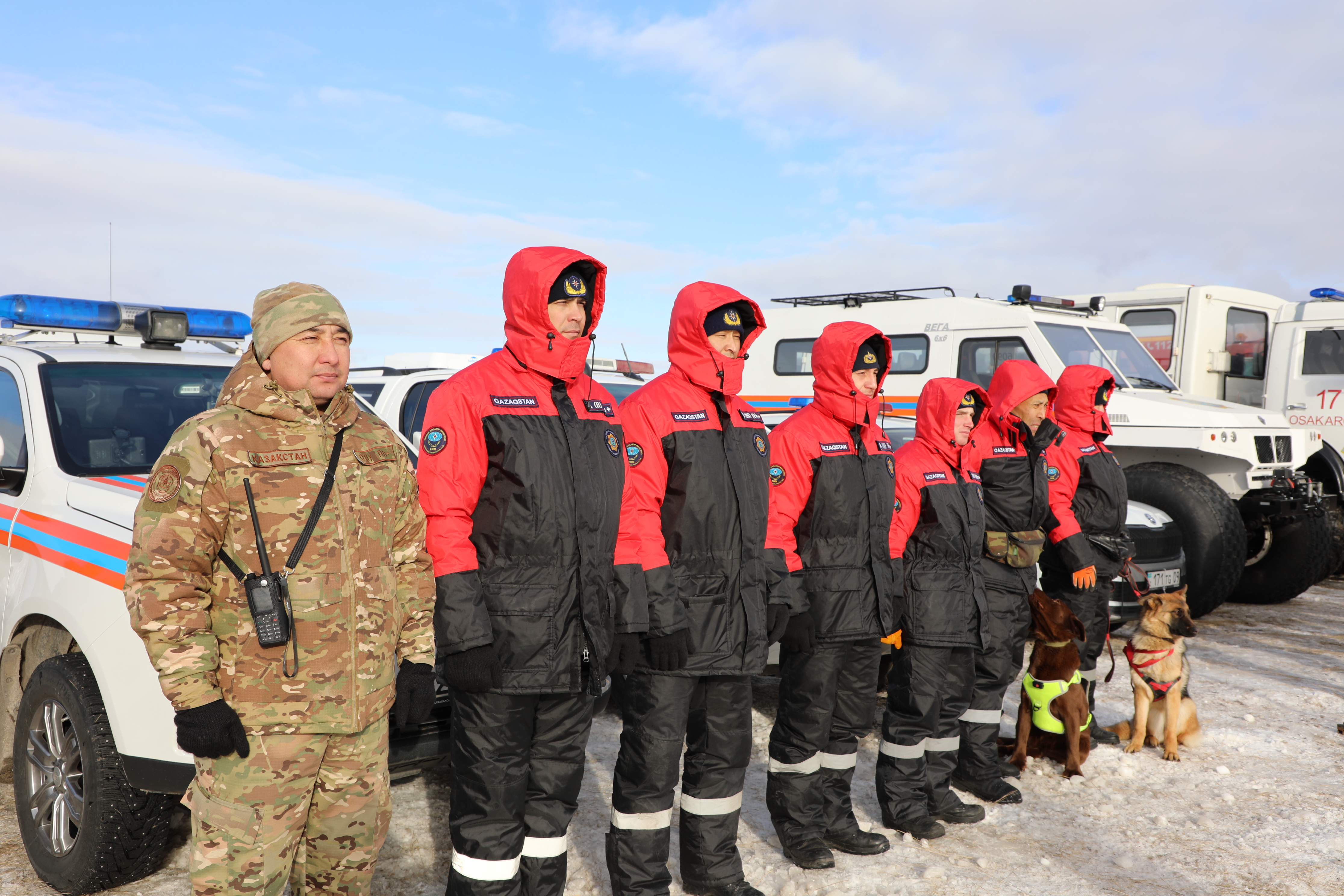 В Карагандинской области для ликвидации ЧС зимнего периода приведены в готовность свыше 5000 человек и более 1700 техники