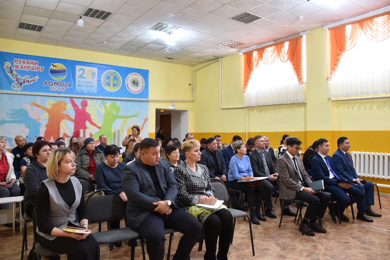 Состоялась очередная отчетная встреча с населением Новокубанского сельского округа.