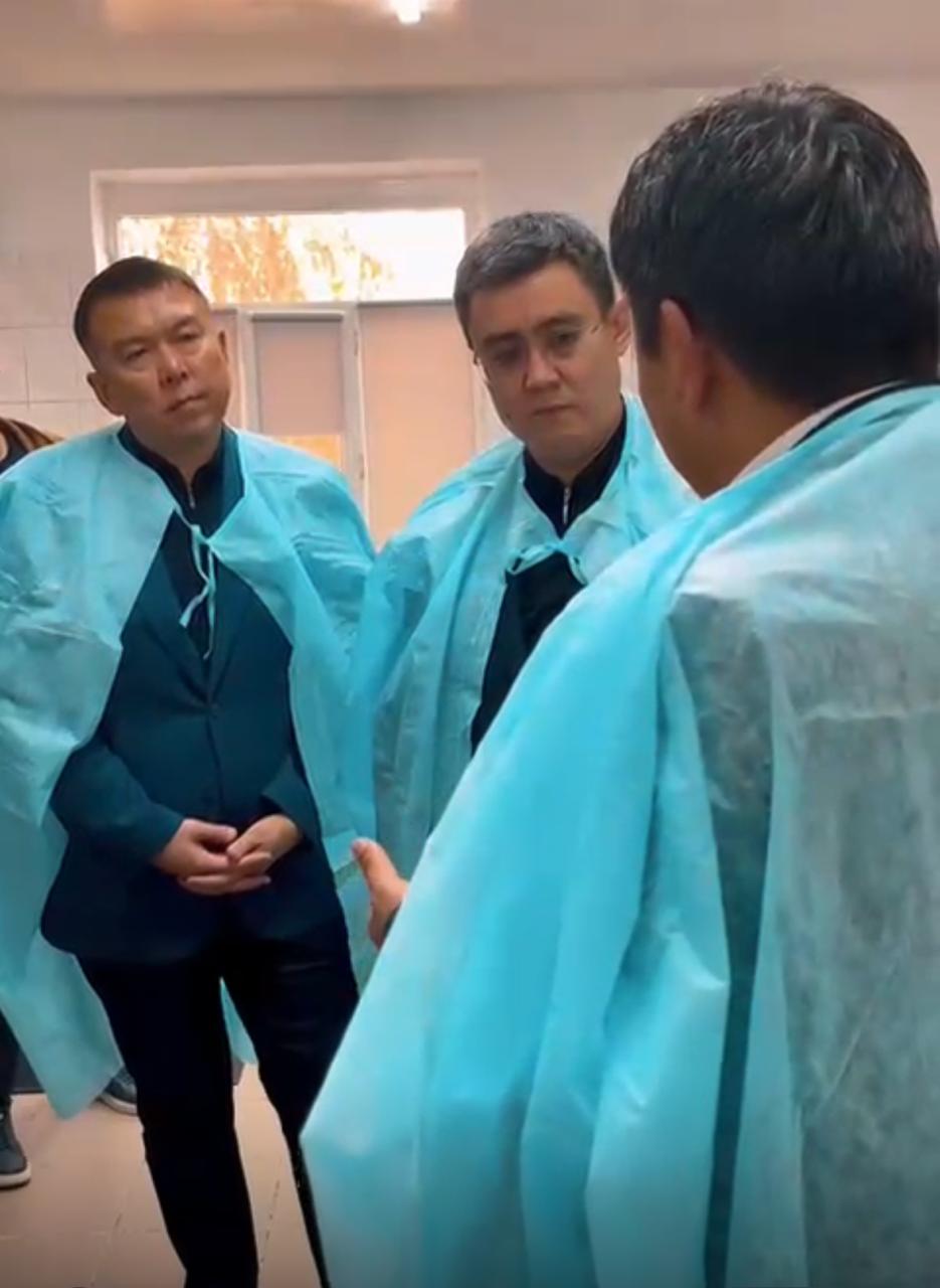 Алматы облысы әкімінің бірінші орынбасары Қанат Есболатов Қан орталығына жұмыс сапарымен барды