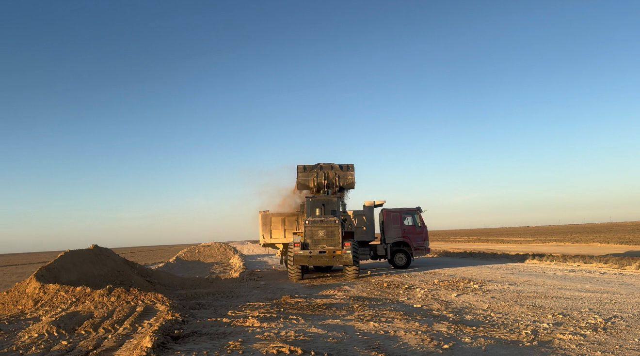 На автодороге «Жетыбай - Жанаозен - Туркменистан» начались работы по капитальному ремонту