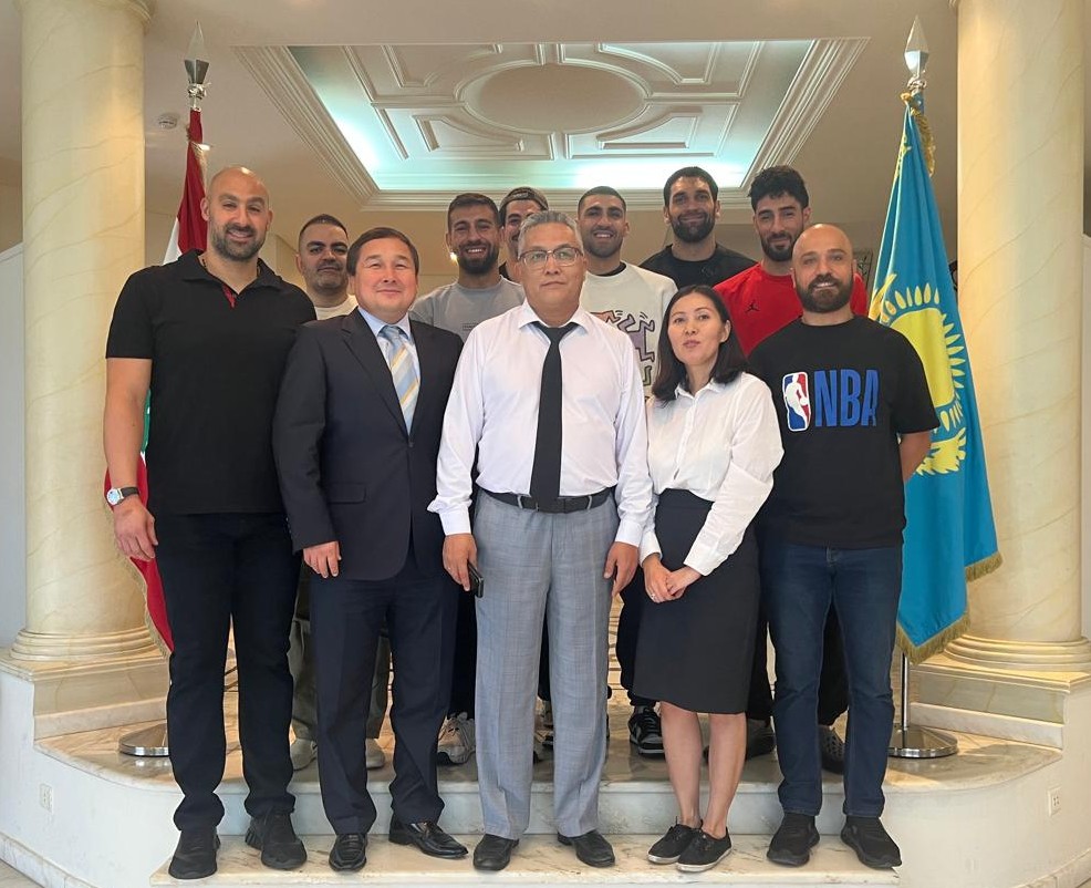 Ливан спортшыларының Қазақстанға сапары