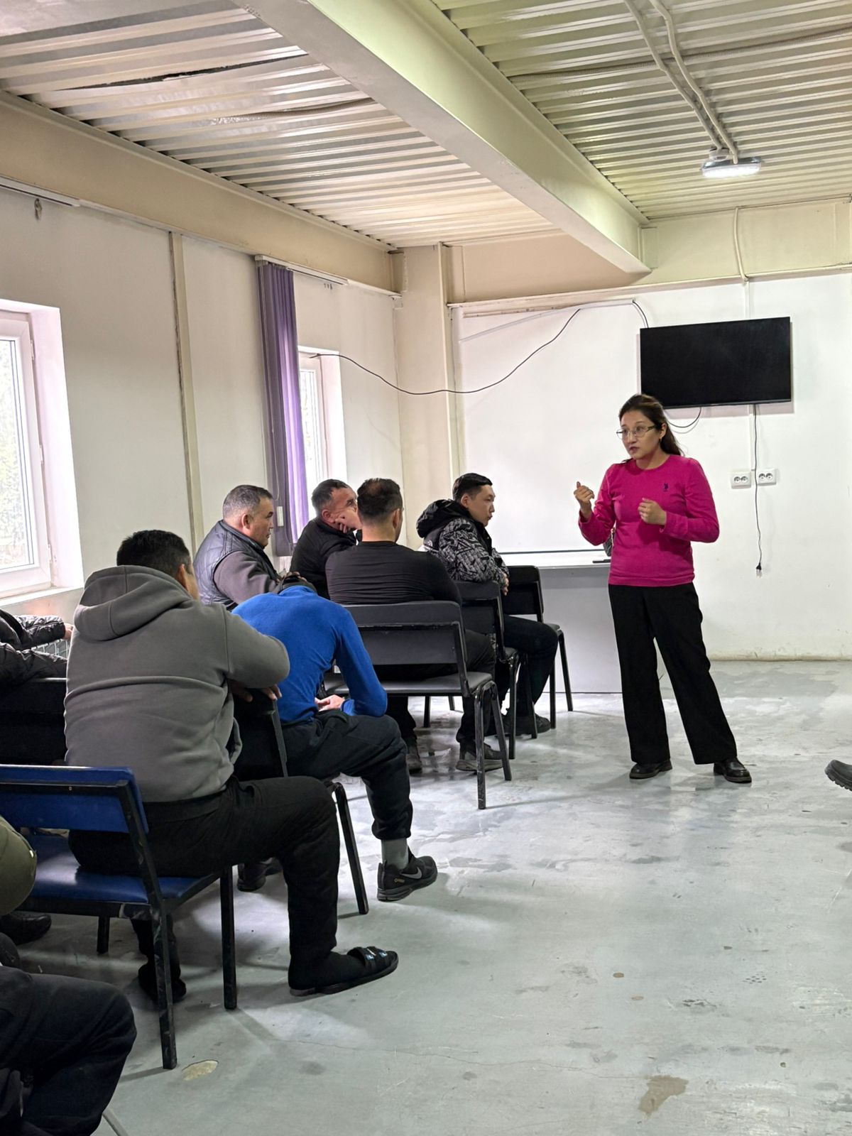 Жазасын өтеушілерге арналған құқықтық ақпараттандыру жұмыстары жүргізілді