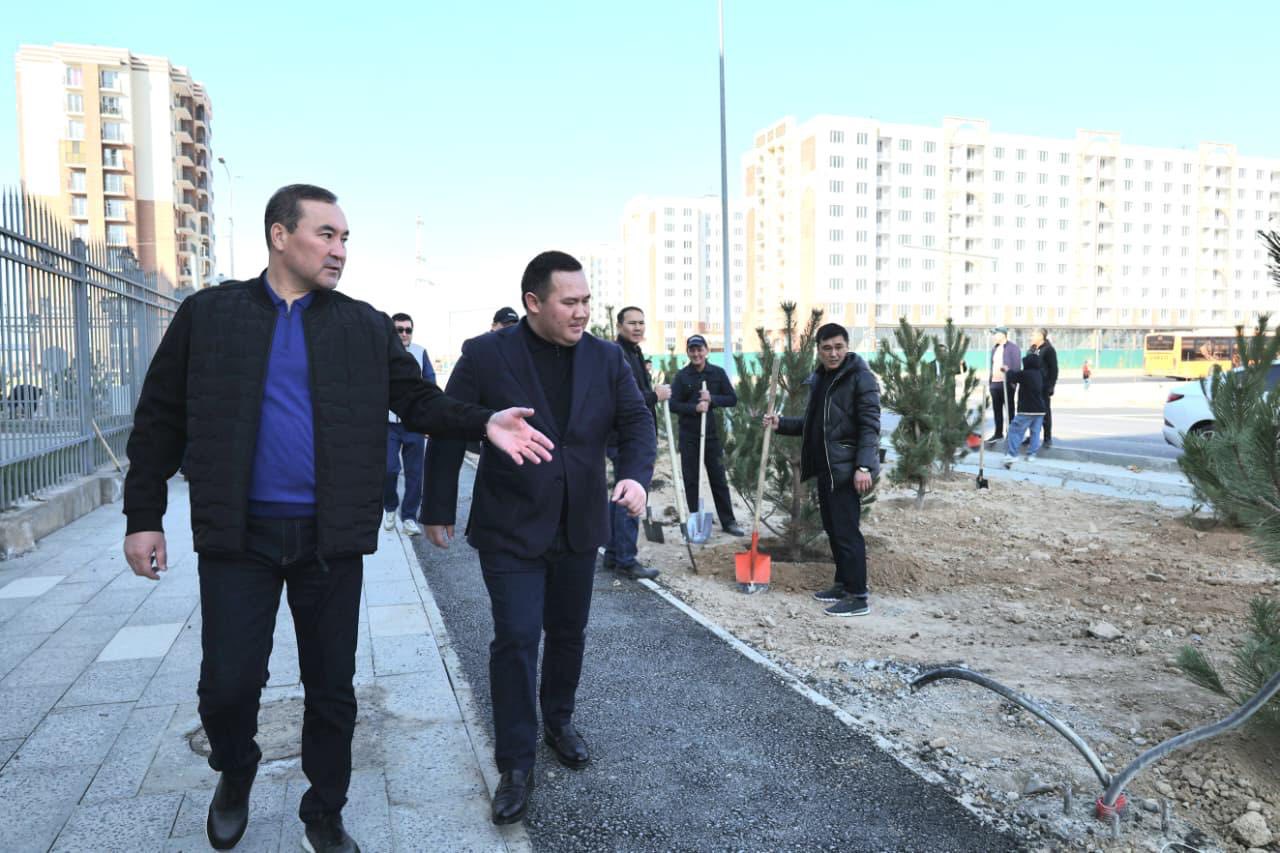 СОТ ҚЫЗМЕТКЕРЛЕРІ ҚАЛАНЫ КӨГАЛДАНДЫРУҒА АТСАЛЫСТЫ