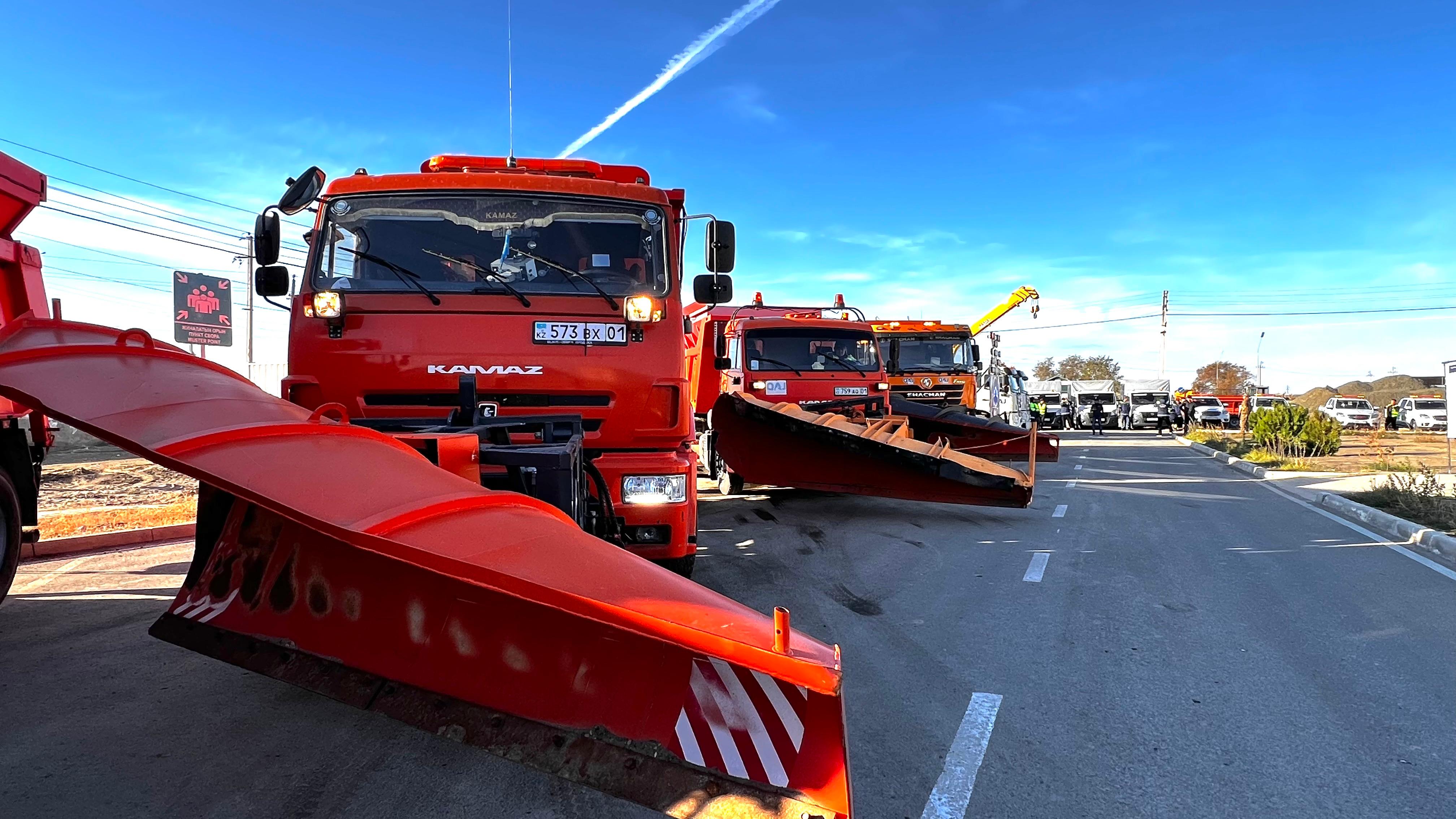 Атырау облысында жолдардың қысқы дайындығы пысықталды