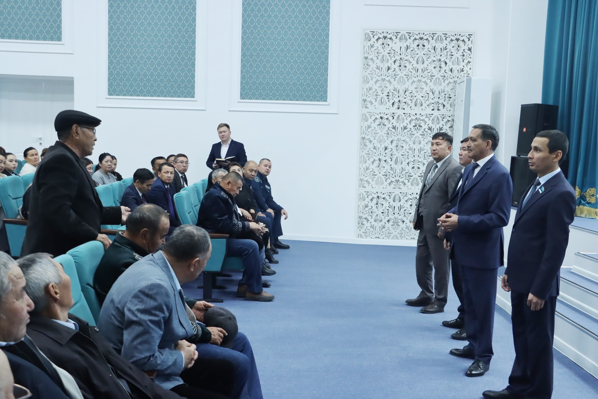 Бесарық,Қоғалыкөл және Шіркейлі ауылдарында есепті кездесулер өтті