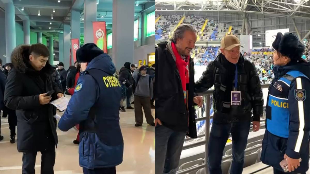 Полицейские Астаны  обеспечили общественную безопасность во время футбольного матча Казахстан–Бельгия