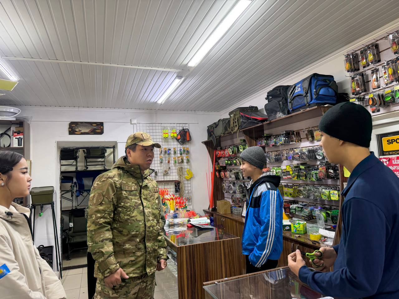 Таразда балық аулаушыларға судағы қауіпсіздік талаптары түсіндірілді