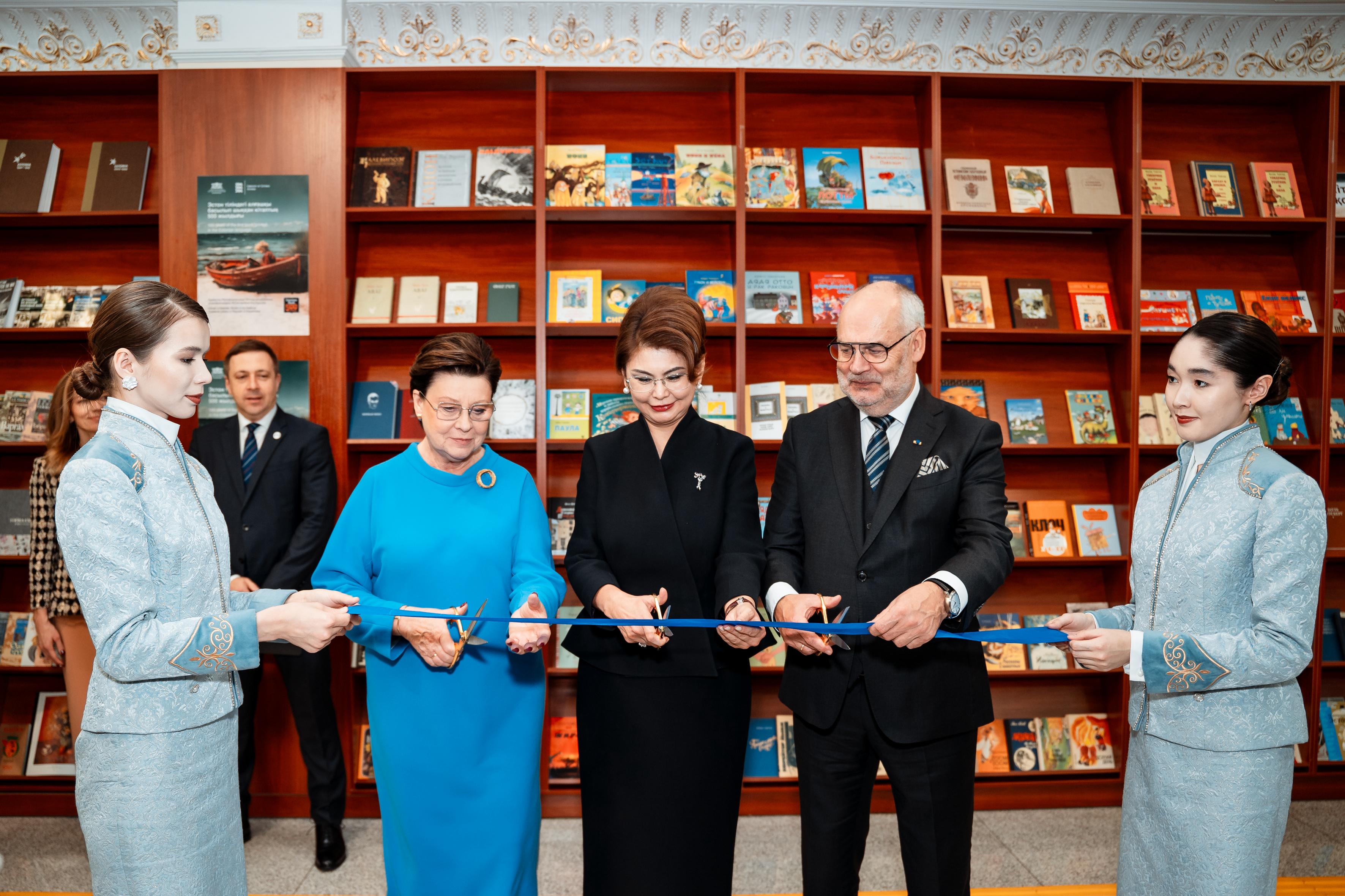 Қазақстанның Ұлттық академиялық кітапханасында эстон әдебиеті бұрышы ашылды