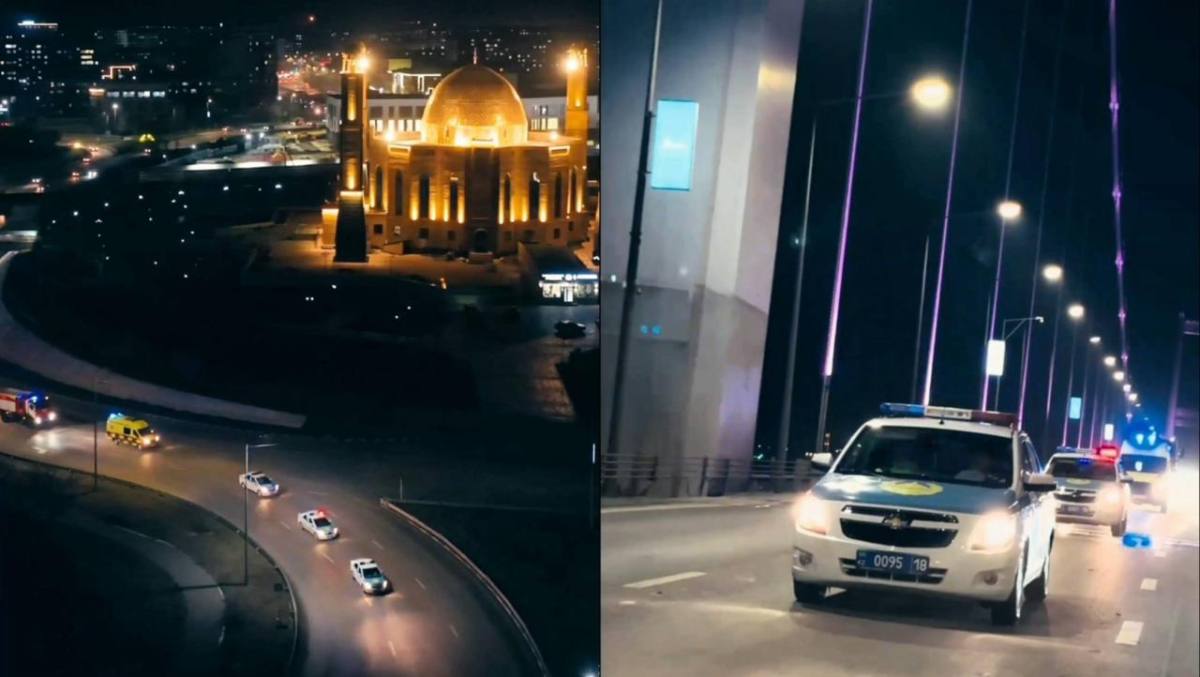 Семейде жол-көлік оқиғалары құрбандарын еске алуға арналған кортеж өтті