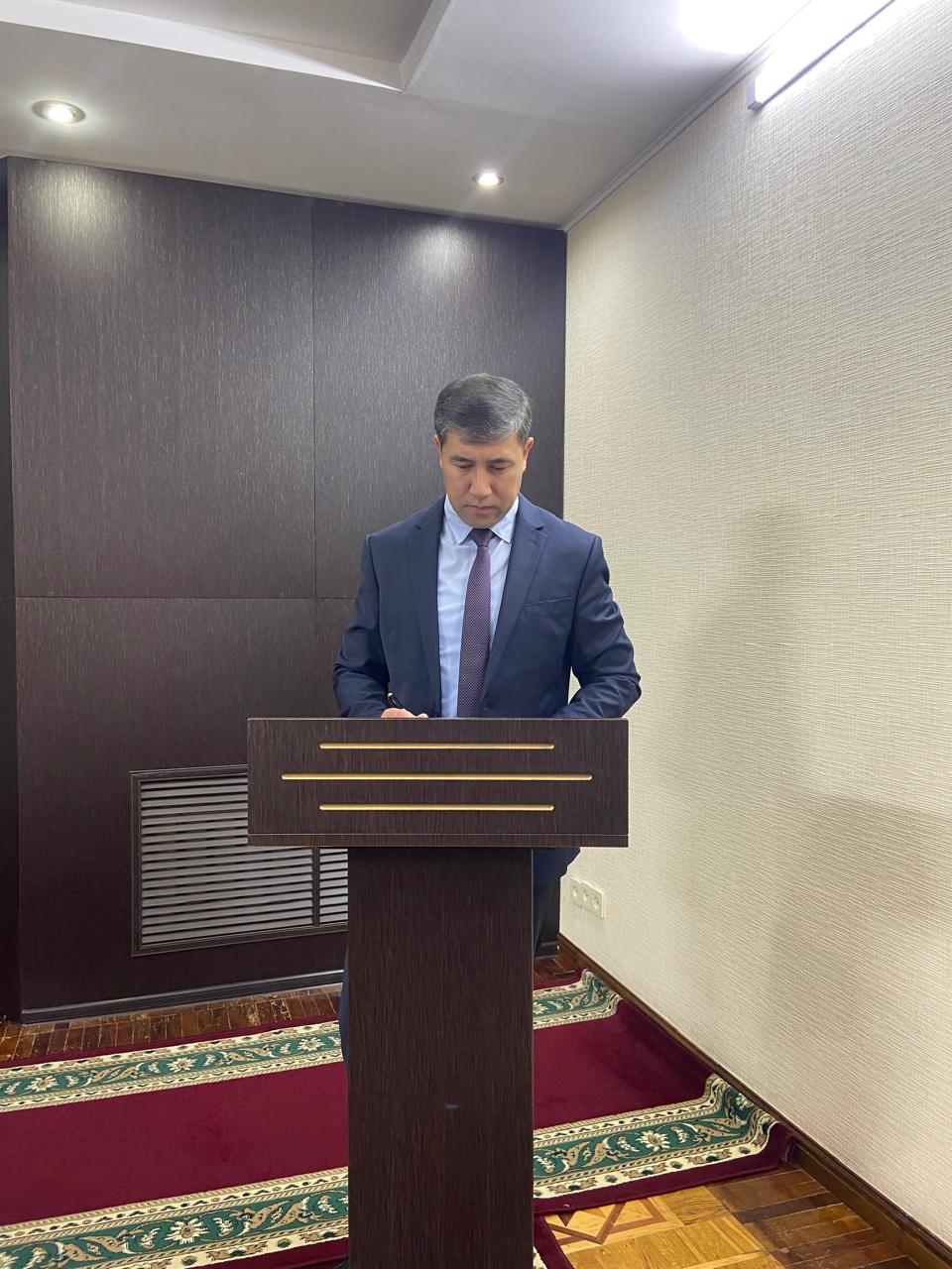 Әдеп талаптарын сақтау жөнінде еске салу