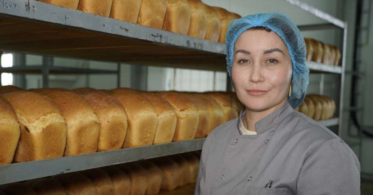 Современный завод по производству хлебобулочных изделий в Астане