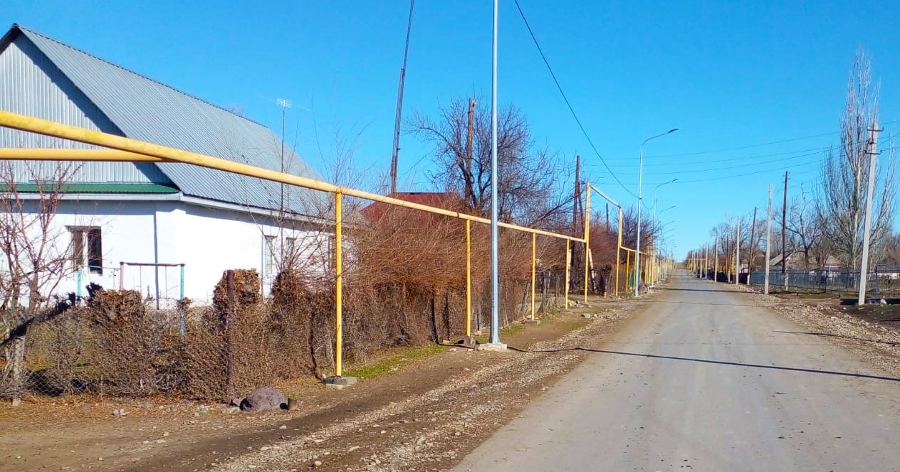 Жетісу: в отдаленные села Кербулакского района пришел газ