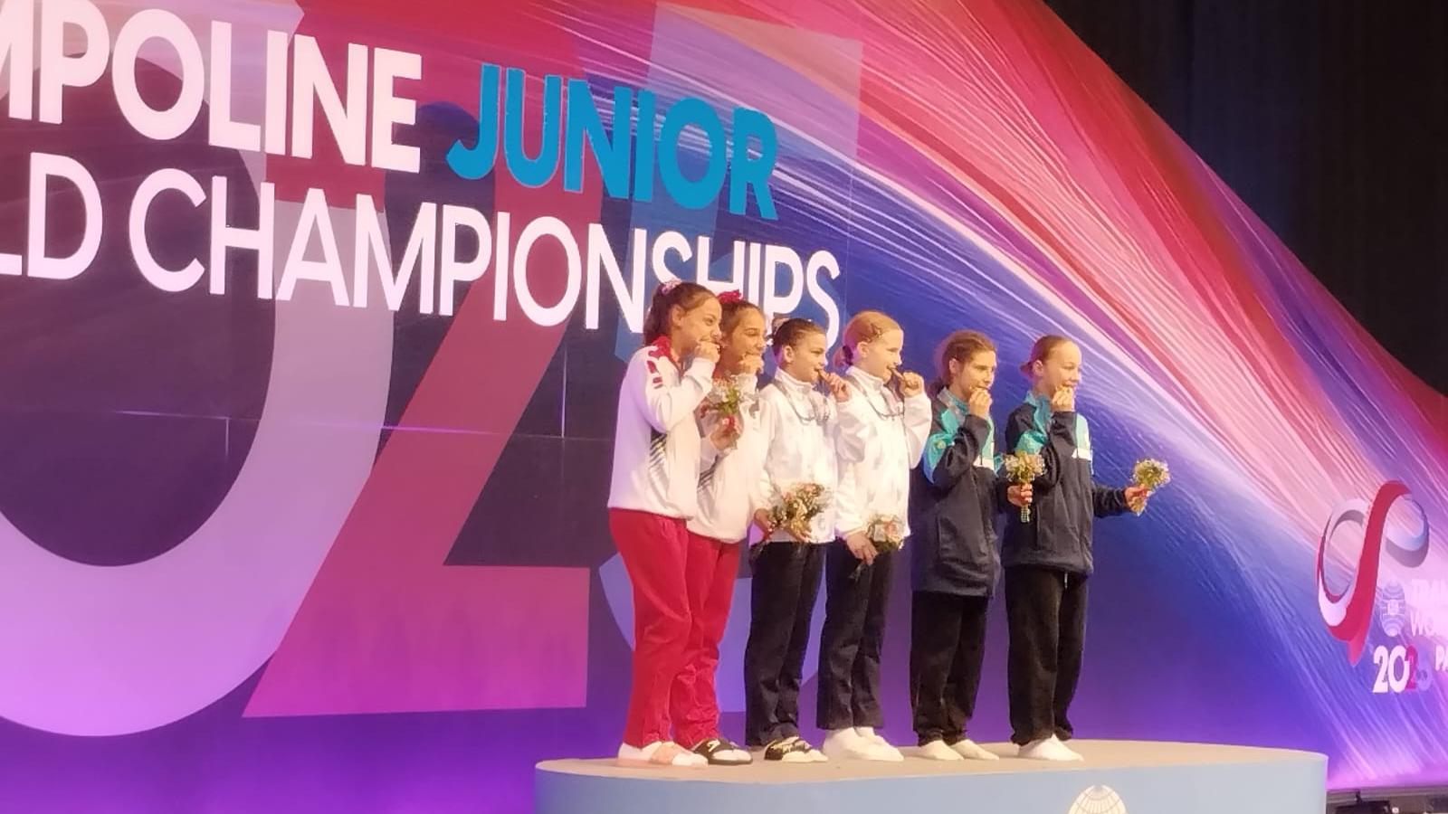 Жаңа есімдер: Қарағандылық жас батутшы әлем чемпионатында қола медаль иеленді