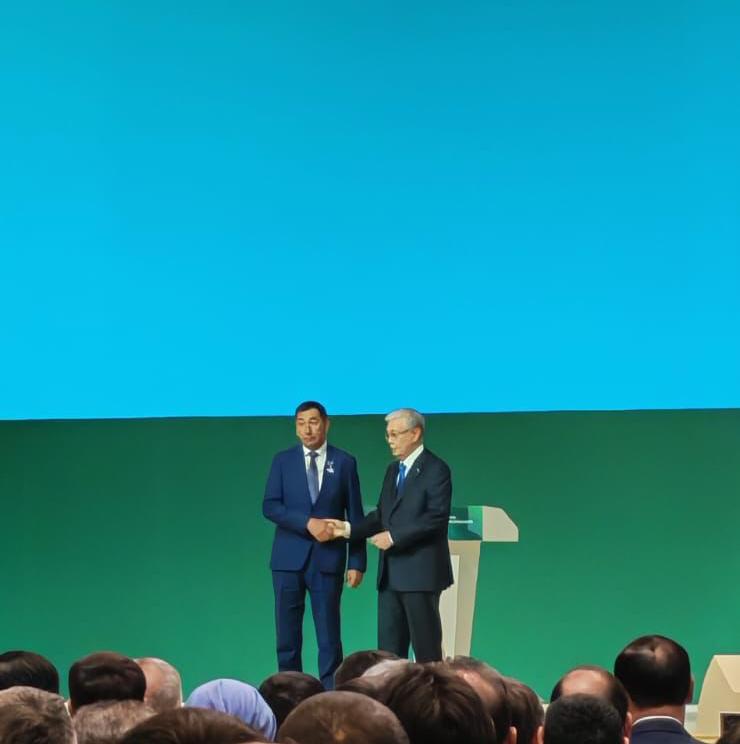 Самар ауданының тұрғыны «Еңбек даңқы» орденімен марапатталды