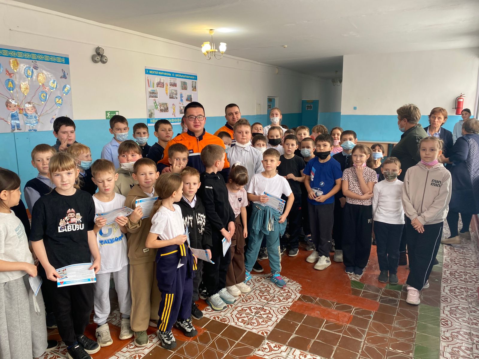 Спасатели провели уроки безопасности в школах Акмолинской области