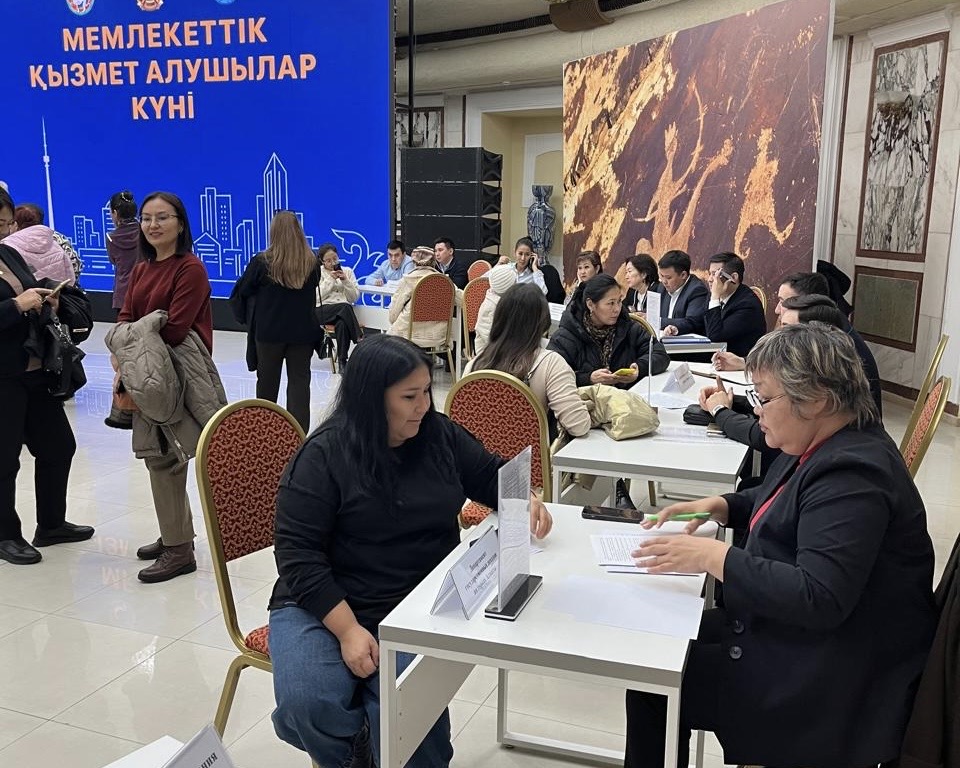 Департамент мемлекеттік қызметтер жәрмеңкесіне белсенді түрде қатысты