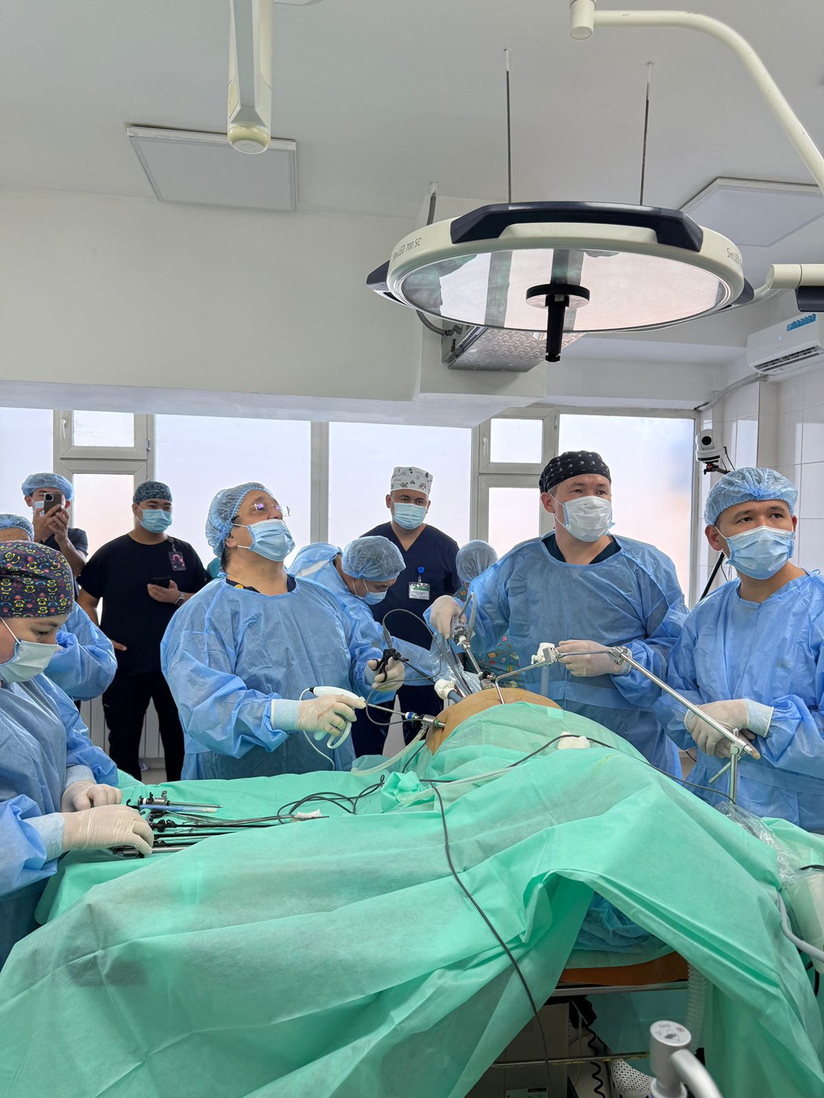 Алматы облысында алғаш рет асқазанға ота сәтті жасалды