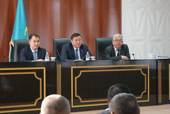 ШАРДАРАДА  ҚОҒАМ  БЕЛСЕНДІЛЕРІМЕН  КЕЗДЕСУ  ӨТТІ