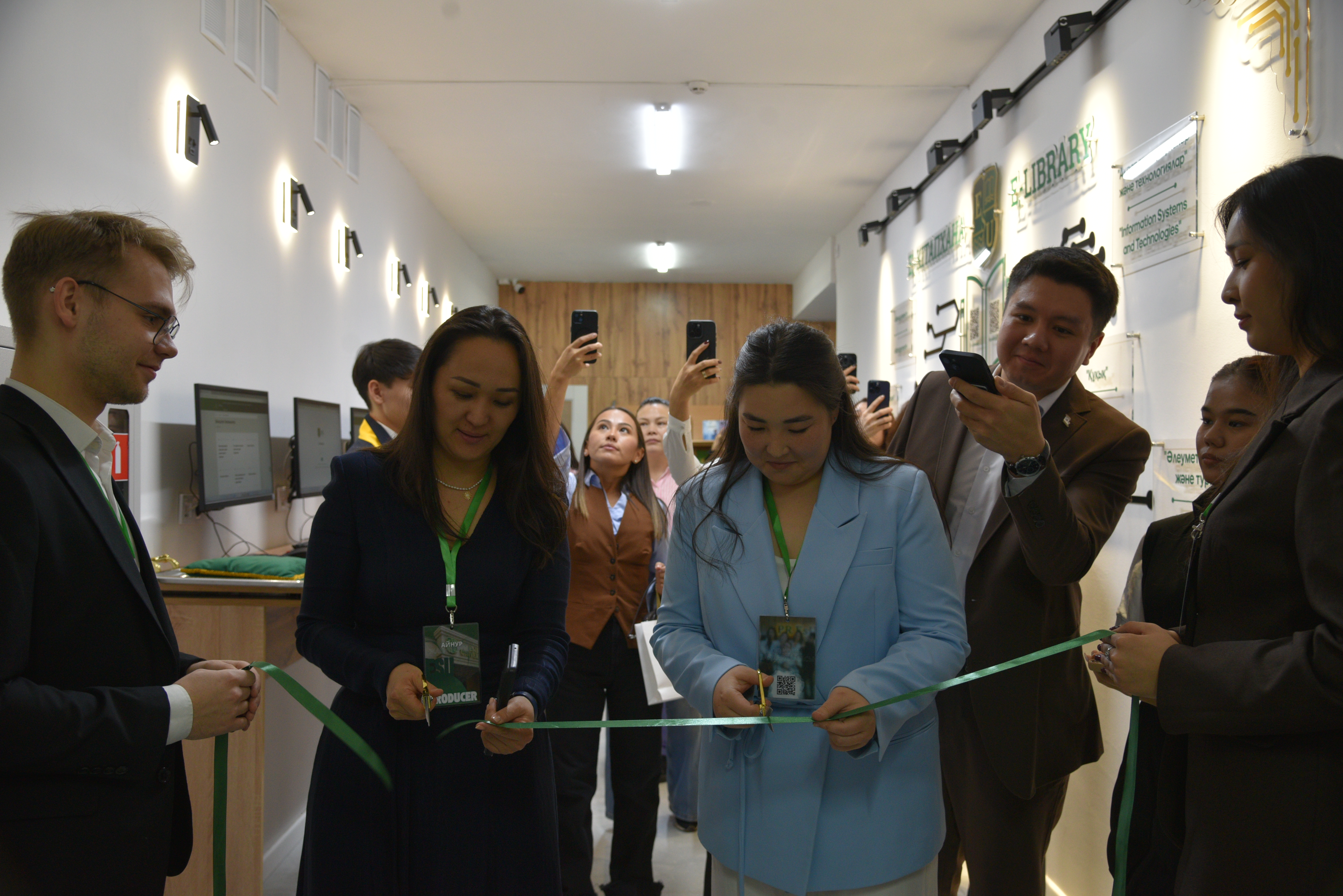 В Esil University состоялось торжественное открытие МEDIA HUB