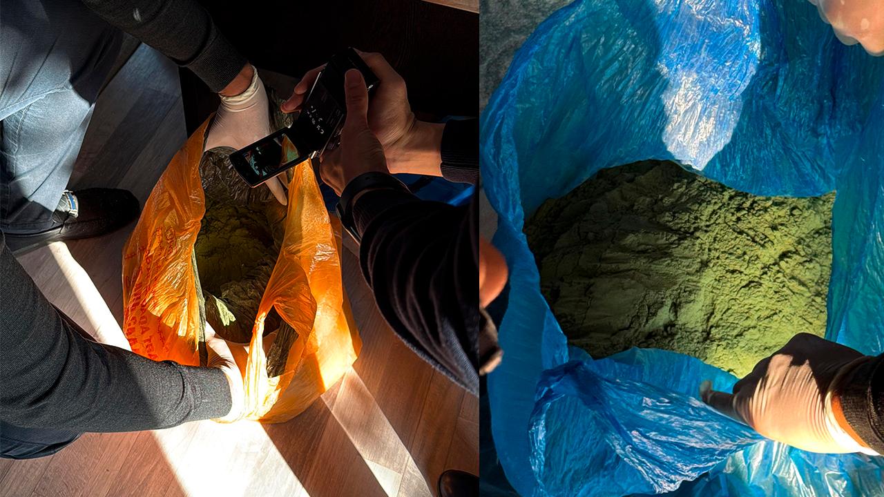 Изъятые наркотические вещества 1