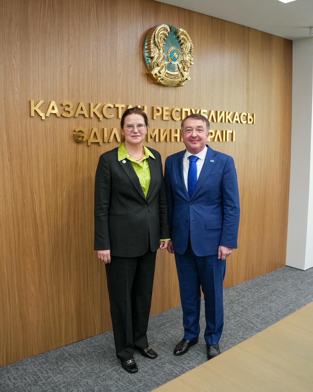 ҚР Әділет министрі Ерлан Сәрсембаев Эстония Республикасының Әділет және цифрлық даму министрі Лииса Пакостамен кездесті
