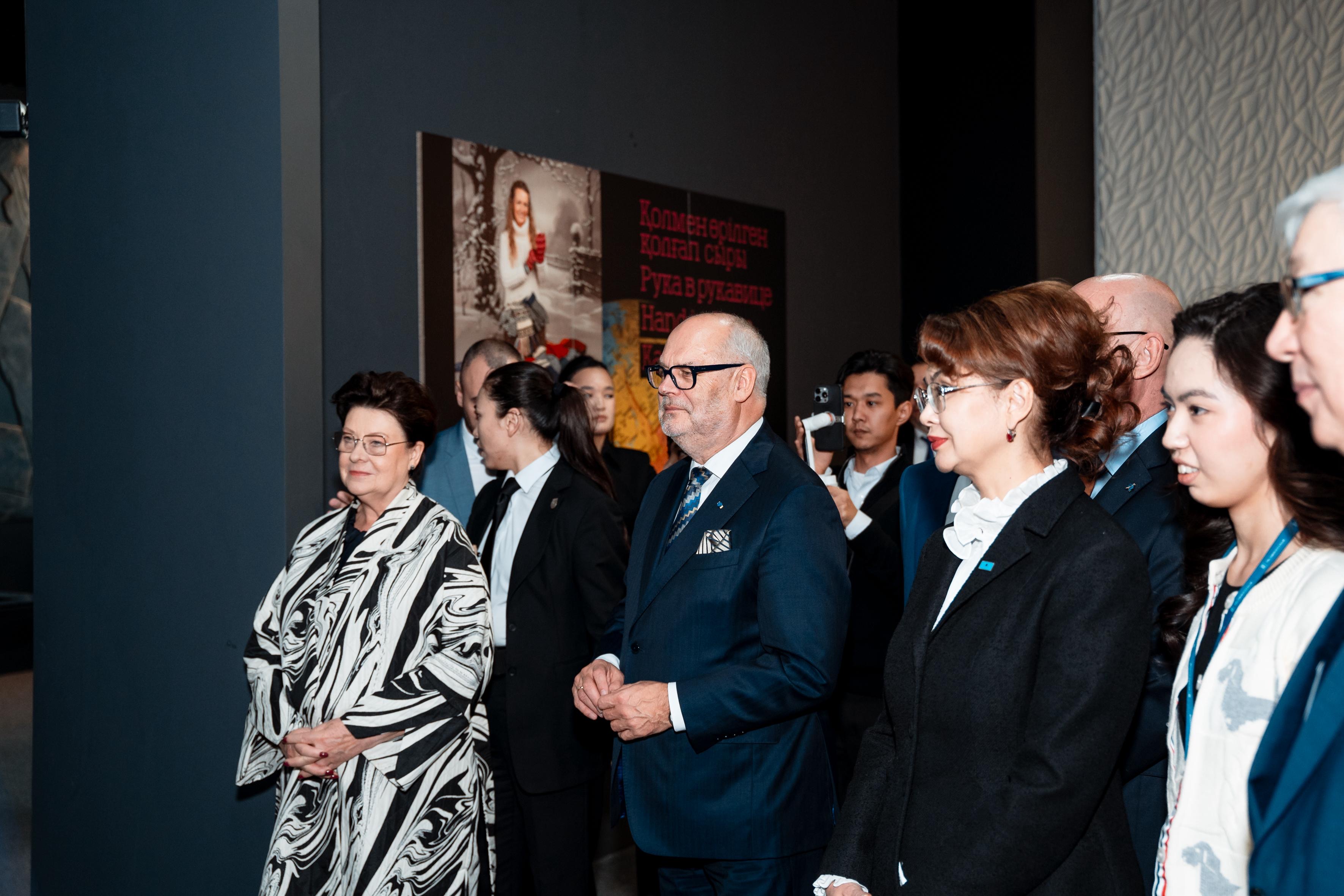 «Қолмен өрілген қолғап сыры»: ҚР Ұлттық музейінде Эстония Ұлттық музейімен бірлескен көрме ашылды