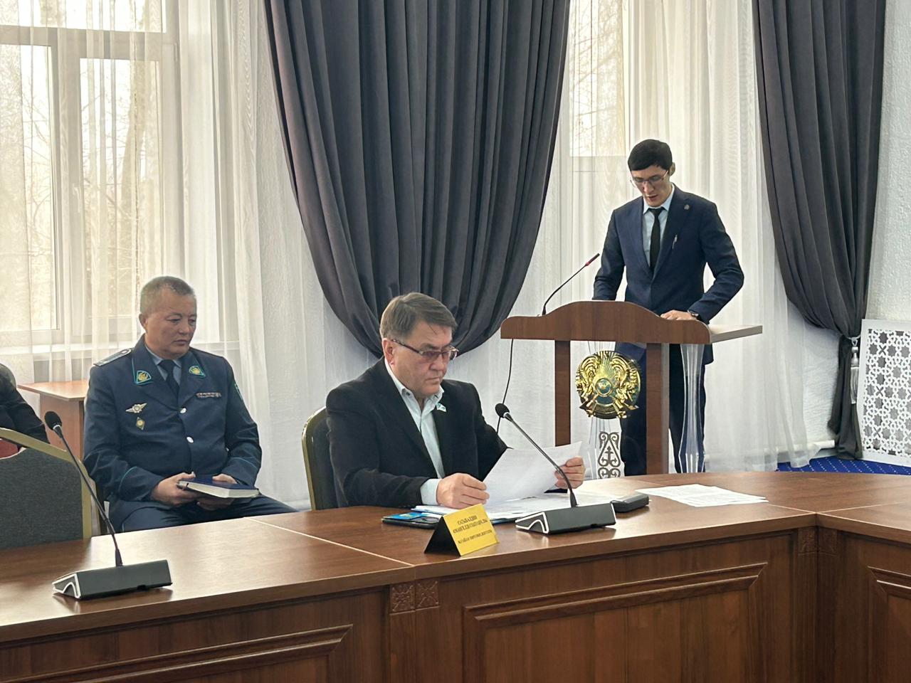 Состоялось совместное заседание постоянных комиссий районного маслихата