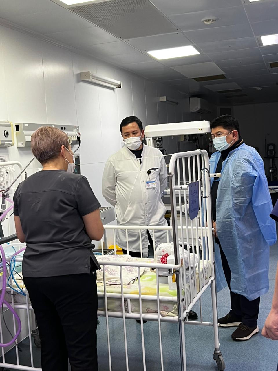 Басқарма басшысы балалар ауруханасындағы түнгі кезекшілік барысына бақылау жасады